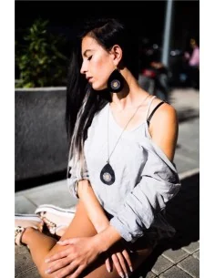 Χειροποίητο γυναικείο κολιέ μάτι Bedazzle