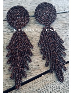 Κόσμημα σκουλαρίκια με στοιχείο με περίτεχνο κέντημα με... 2