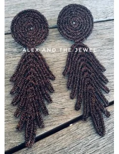 Κόσμημα σκουλαρίκια με στοιχείο με περίτεχνο κέντημα με... 2