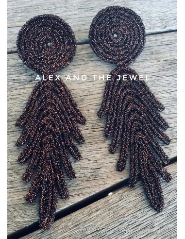 Κόσμημα σκουλαρίκια με στοιχείο με περίτεχνο...