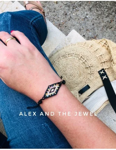 Χειροποίητο βραχιόλι με στοιχείο ρόμβο από...