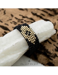 Χειροποίητο γυναικείο βραχιόλι μάτι με κρύσταλλα Margi 2