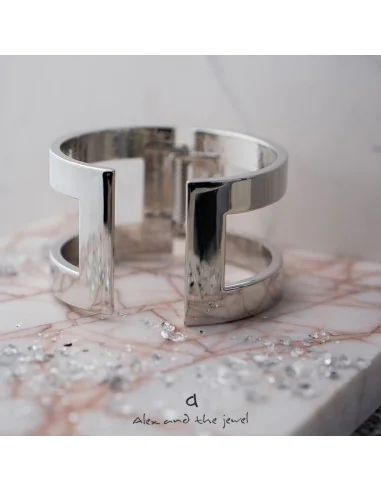 Γυναικείο ατσάλινο βραχιόλι αρχαιολληνικό Goddess