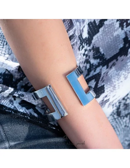 Γυναικείο ατσάλινο βραχιόλι αρχαιολληνικό Goddess