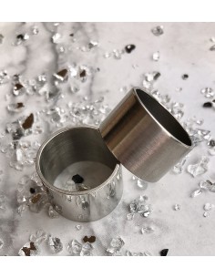 Χειροποίητο γυναικείο δαχτυλίδι από ατσάλι Dion