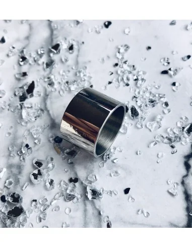 Χειροποίητο γυναικείο δαχτυλίδι από ατσάλι Dion