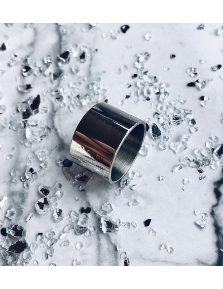 Χειροποίητο γυναικείο δαχτυλίδι από ατσάλι Dion