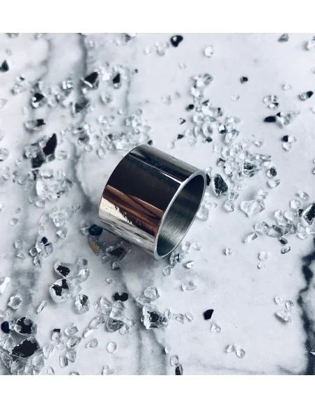 Χειροποίητο γυναικείο δαχτυλίδι από ατσάλι Dion