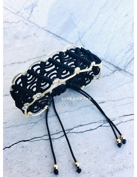 Χειροποίητο γυναικείο macrame βραχιόλι Fiona