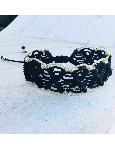 Χειροποίητο γυναικείο macrame βραχιόλι Fiona