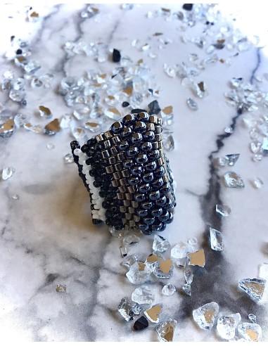 Χειροποίητο γυναικείο δαχτυλίδι με χάντρες Miyuki Arsinoi