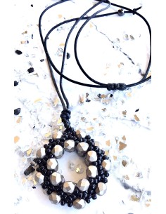 Χειροποίητο γυναικείο κρεμαστό με χάντρες Miyuki Daria