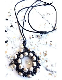 Χειροποίητο γυναικείο κρεμαστό με χάντρες Miyuki Daria