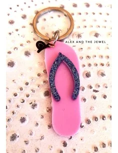 Χειροποίητο μπρελόκ από Plexi glass Beach