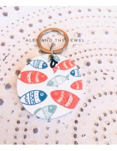 Χειροποίητο μπρελόκ από Plexi glass Fish