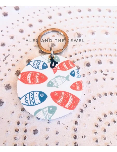 Χειροποίητο μπρελόκ από Plexi glass Fish