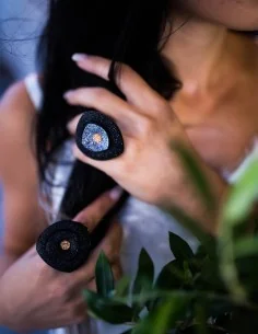 Χειροποίητο γυναικείο δαχτυλίδι σε σχήμα λουλουδιού με αυξομείωση Rose