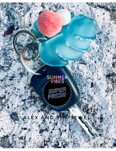 Χειροποίητο γυναικείο μπρελόκ Palm tree