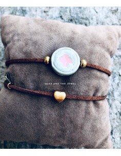 Χειροποίητο γυναικείο βραχιόλι σταυρός Faith 2