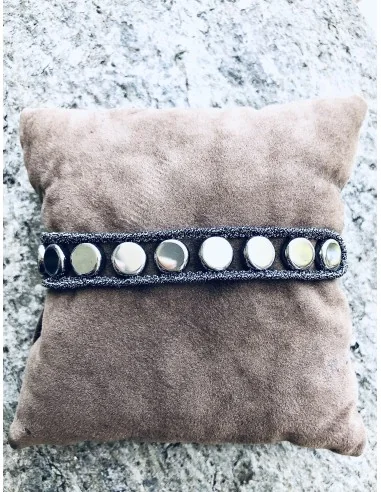 Χειροποίητο γυναικείο βραχιόλι με πέτρες αιματίτη Dioni