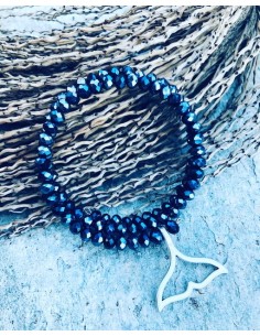 Χειροποίητο γυναικείο βραχιόλι με κρύσταλλα Mermaid 2