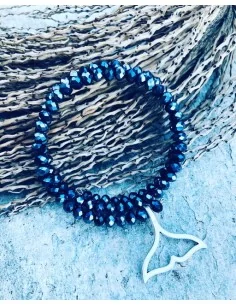 Χειροποίητο γυναικείο βραχιόλι με κρύσταλλα Mermaid 2