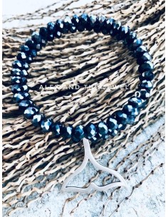 Χειροποίητο γυναικείο βραχιόλι με κρύσταλλα Mermaid