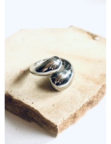 Γυναικείο πομπέ δαχτυλίδι από ατσάλι Myrsini