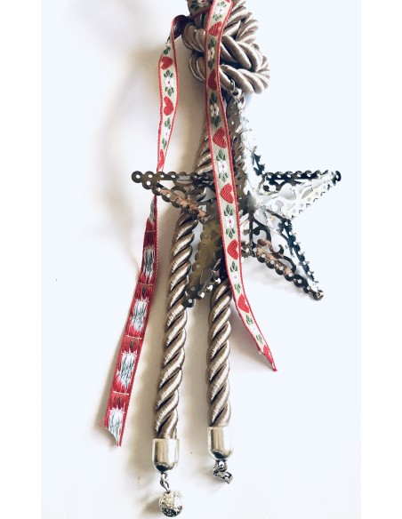 Χειροποίητο διακοσμητικό γούρι Lucky star