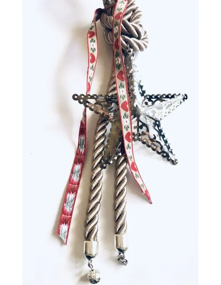 Χειροποίητο διακοσμητικό γούρι Lucky star