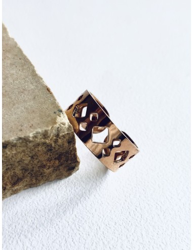 Γυναικείο δαχτυλίδι boho σε ροζ χρυσό Tribes