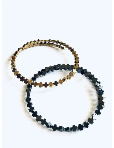 Χειροποίητο βραχιόλι με πέτρες Αιματίτη σε...