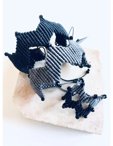 Χειροποίητο γυναικείο μακραμέ δαχτυλίδι Together