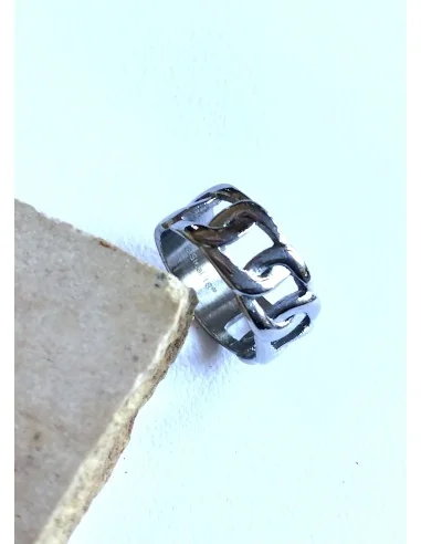 Γυναικείο δαχτυλίδι από ατσάλι Rodos