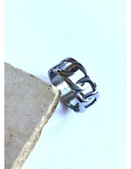 Γυναικείο δαχτυλίδι από ατσάλι Rodos