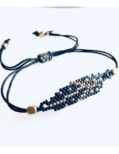 Βραχιόλι με στοιχείο από χάντρες Miyuki σε...