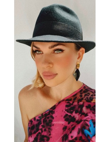 Γυναικείο κόσμημα σκουλαρίκια σε ροζ χρυσό και μαύρο  Darling