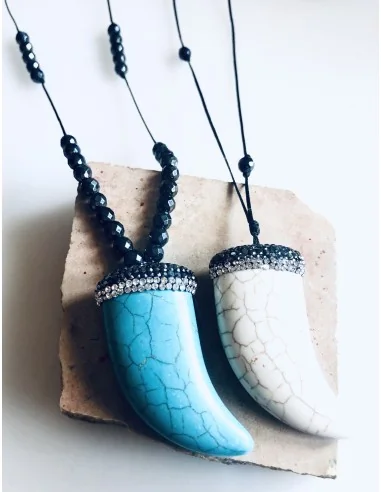 Χειροποίητο κόσμημα κολιέ με κρεμαστό στοιχείο...