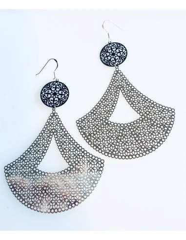 Κόσμημα σκουλαρίκια σε ροζ χρυσό ή ασημί χρώμα,...