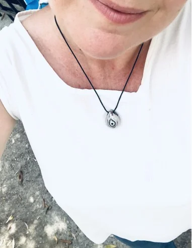 Χειροποίητο γυναικείο κολιέ μάτι Eyecatcher