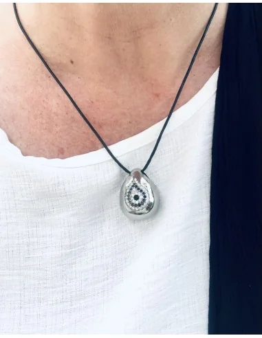 Χειροποίητο γυναικείο κολιέ μάτι Eyecatcher