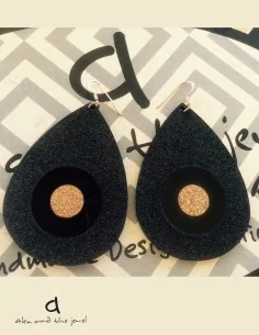 Κόσμημα σκουλαρίκια σε σχήμα σταγόνας και σχέδιο μάτι σε... 2