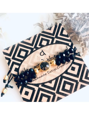 Χειροποίητο γυναικείο βραχιόλι με κρύσταλλο Swarovski Cruella