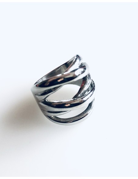 Γυναικείο δαχτυλίδι από ατσάλι Ifaistos