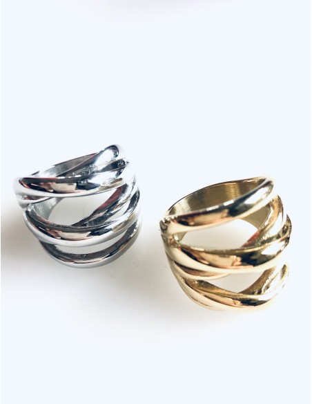 Γυναικείο δαχτυλίδι από ατσάλι Ifaistos