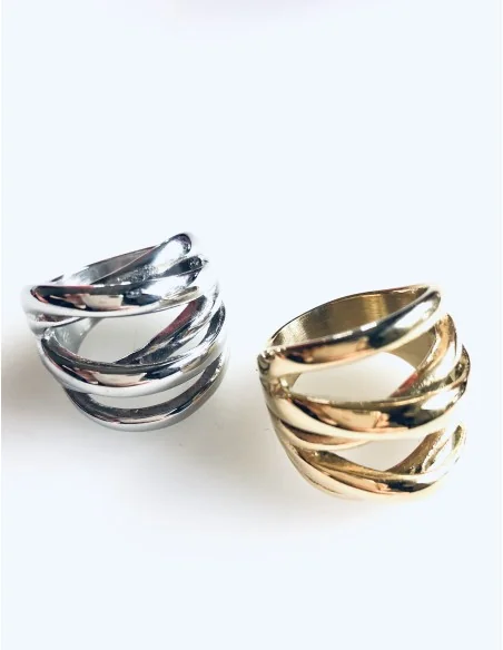 Γυναικείο δαχτυλίδι από ατσάλι Ifaistos Γυναικείο δαχτυλίδι από ατσάλι Ifaistos