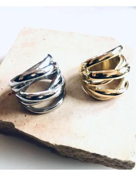 Γυναικείο δαχτυλίδι από ατσάλι Ifaistos Γυναικείο δαχτυλίδι από ατσάλι Ifaistos