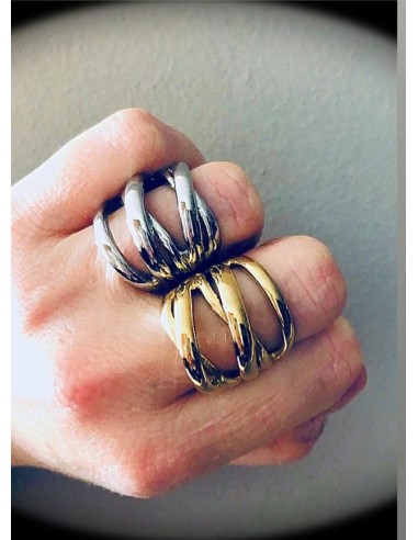 Γυναικείο δαχτυλίδι από ατσάλι Ifaistos
