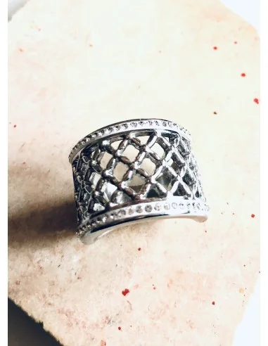 Γυναικείο δαχτυλίδι από ατσάλι Evridiki