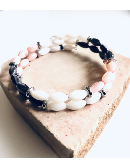 Χειροποίητο γυναικείο βραχιόλι από φίλντισι Fiji